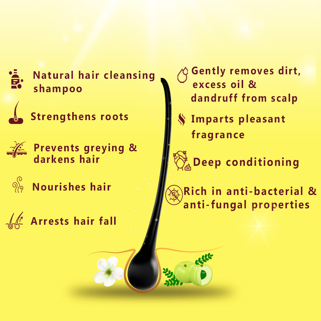 Pallavi Herbal Hair Wash Powder